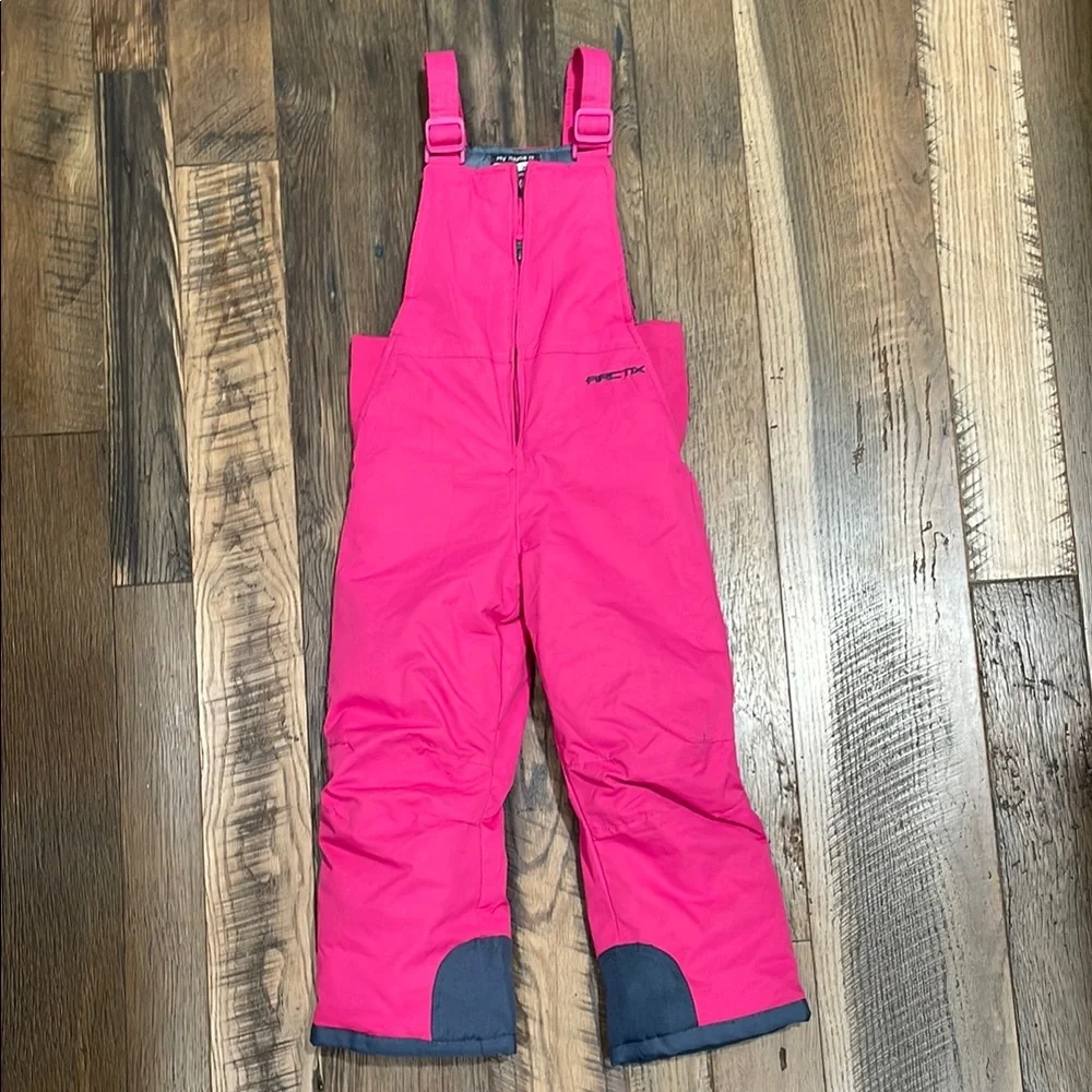 Arctix snow snowboard ski bibs girl 5T